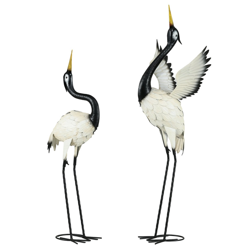 Outsunny Heron Garden Statues Set of 2 by HouseOfZazla