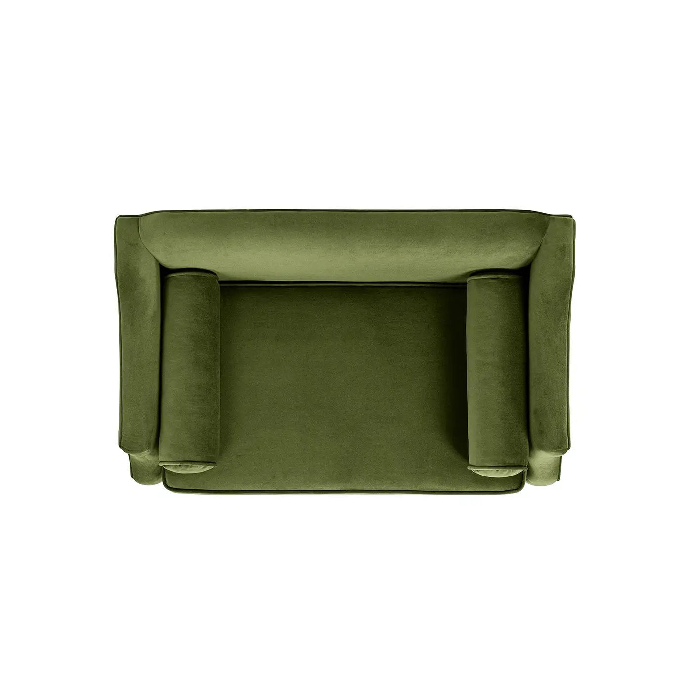 Paloma 35.5" Dog Sofa Bed - Medium in Olive by HouseOfZazla