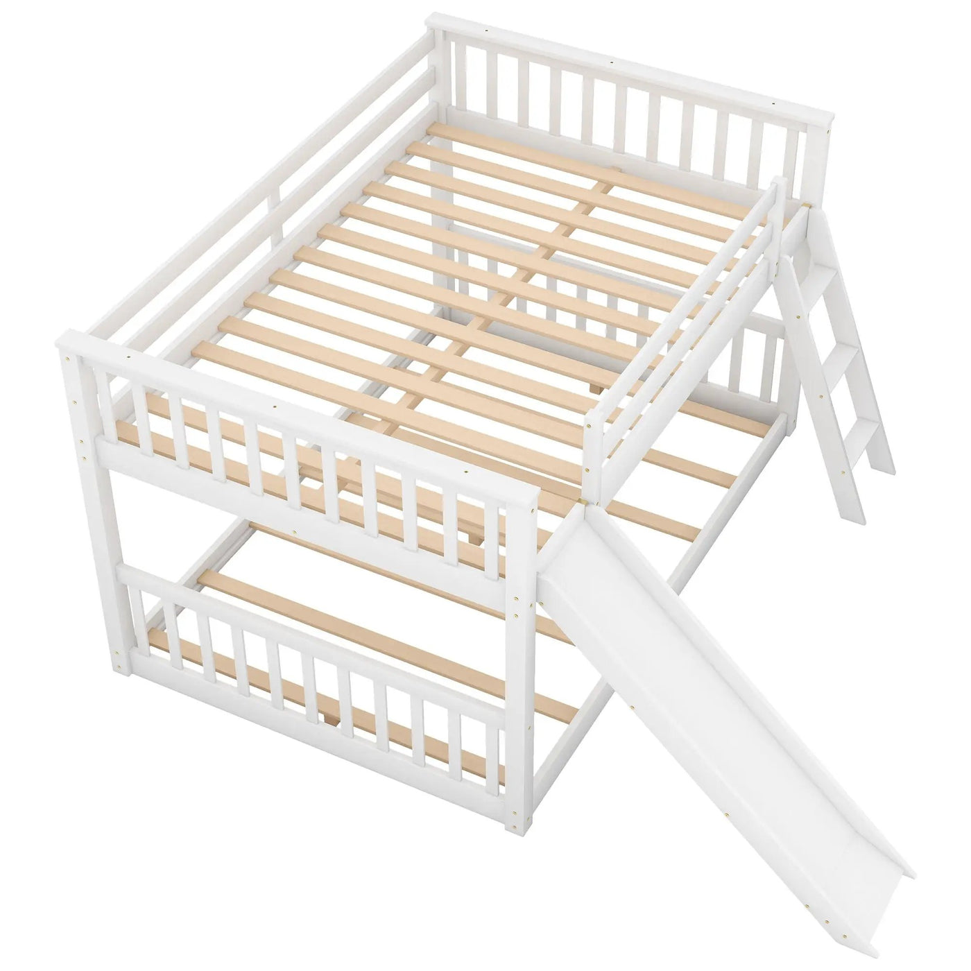 Bunk Bed & Convertible Slide And Ladder by Unique Piece Furniture