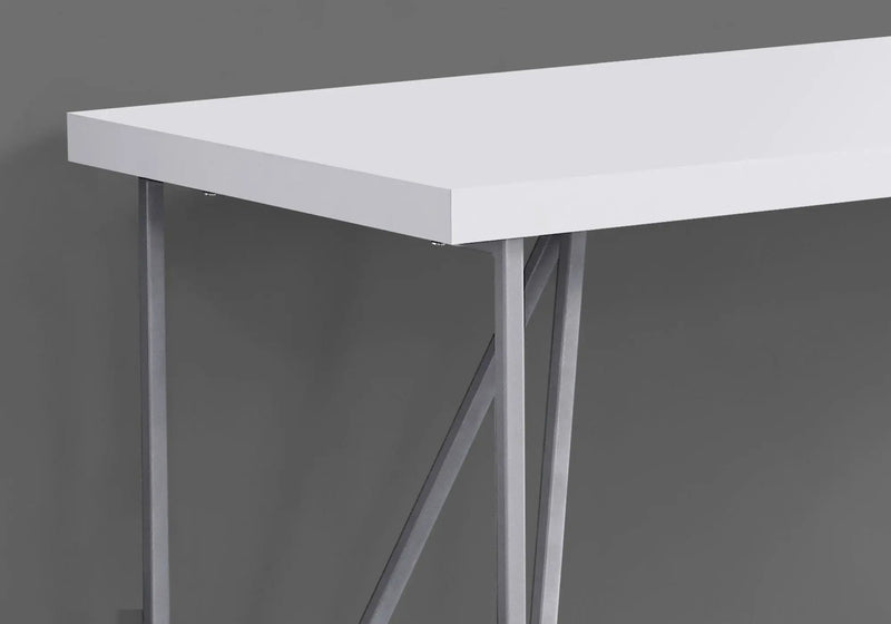 Computer Desk For Home Office Laptop, Contemporary & Modern - White by HouseOfZazla