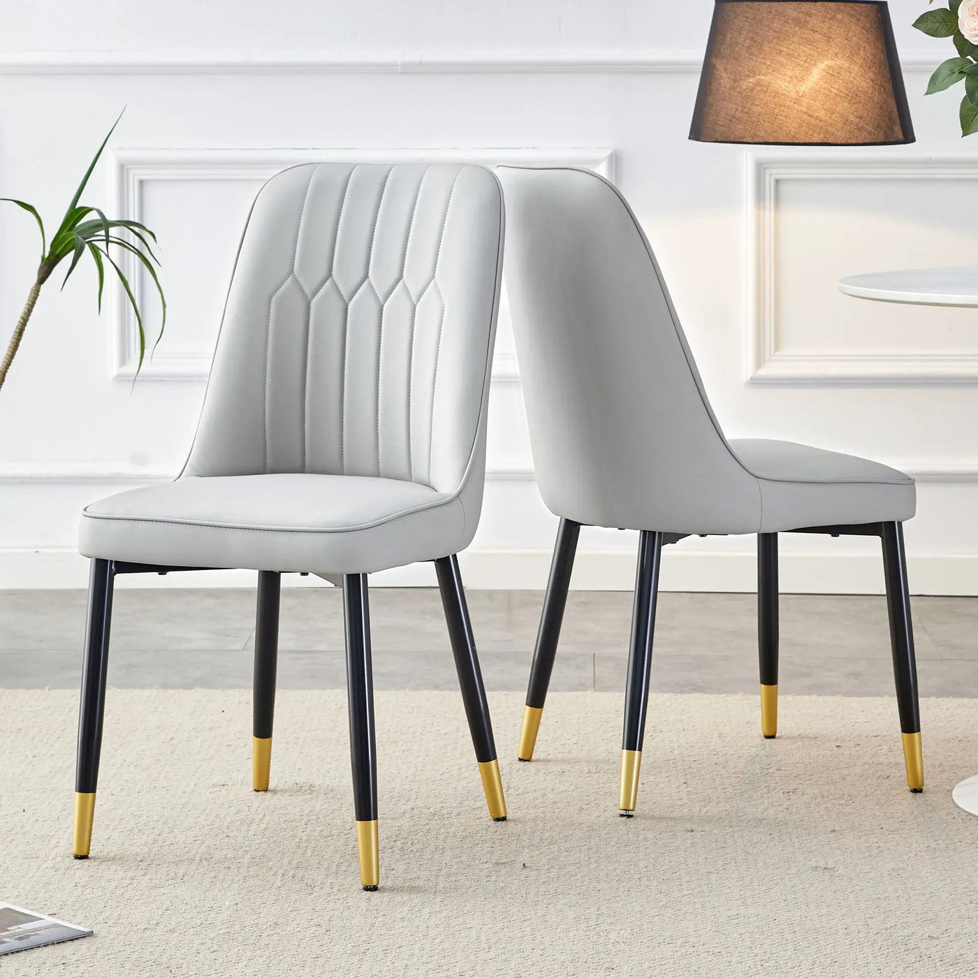 Modern Chair With Metal Legs by Unique Piece Furniture