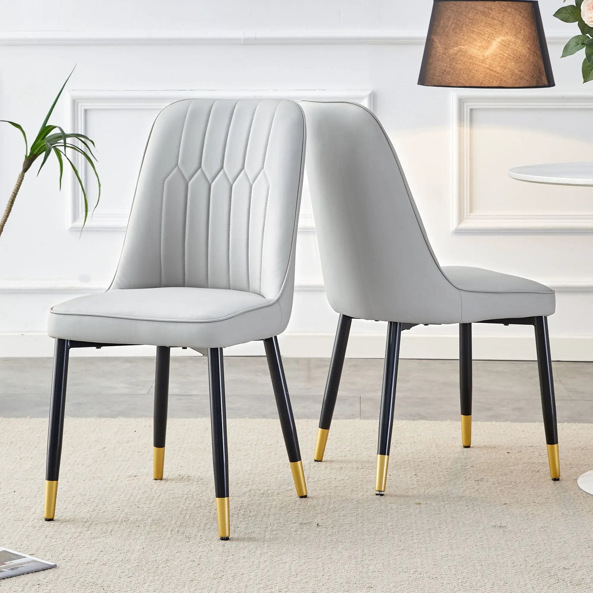 Modern Chair With Metal Legs by Unique Piece Furniture