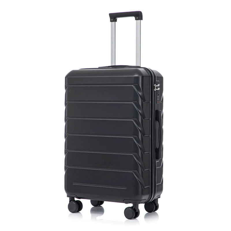 3 Pieces Set 20" / 24" / 28" Spinner Wheel Luggage With Combination Lock by HouseOfZazla