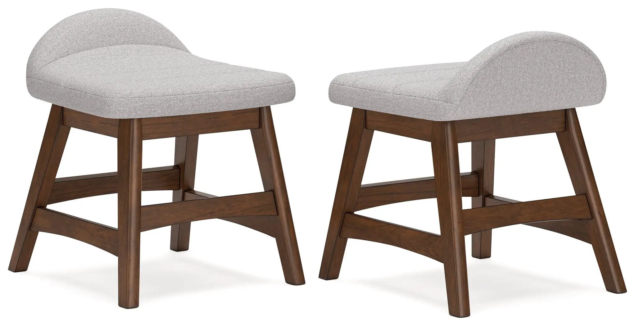 Lyncott - Home Office Desk Chair - Light Gray / Brown by Unique Piece Furniture
