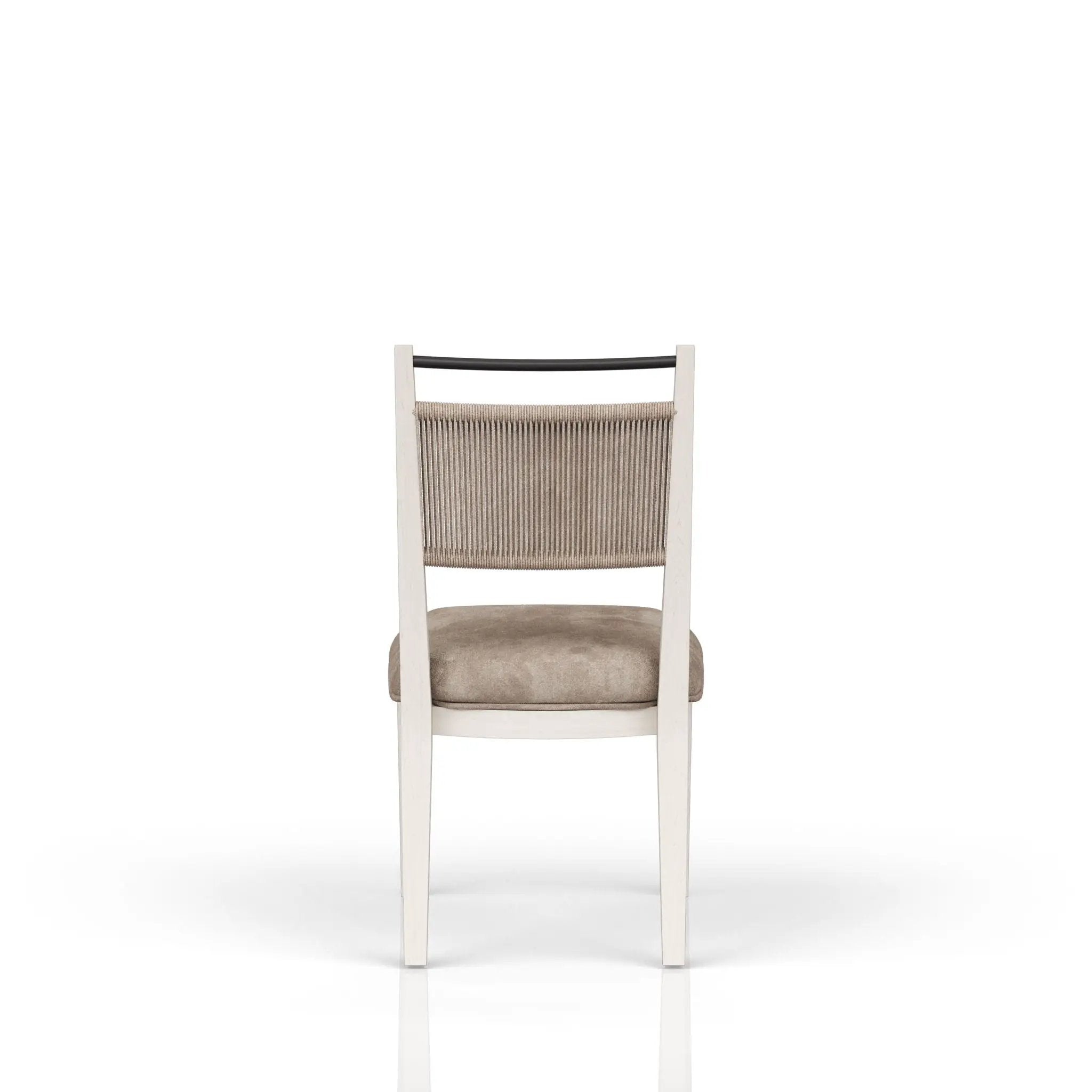Rope Back Chair - Beige / Carmel by Unique Piece Furniture