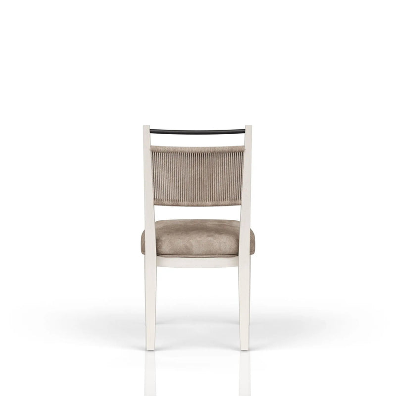 Rope Back Chair - Beige / Carmel by Unique Piece Furniture