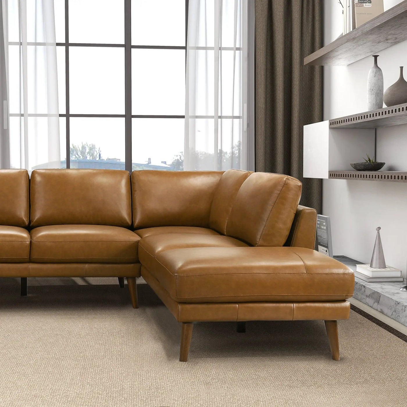 Benson - Sectional Sofa With Chaise by Unique Piece Furniture