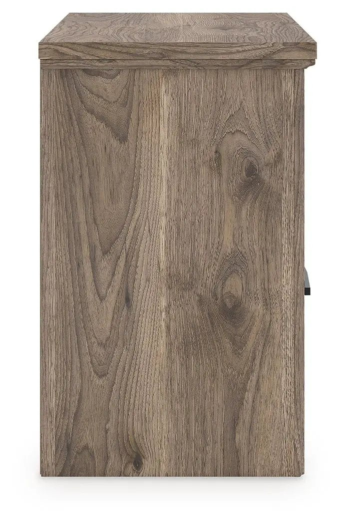 Rusticott - Two Drawer Night Stand - Brown by Unique Piece Furniture