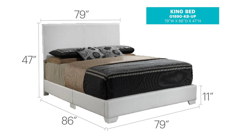 Elegant Platform Bed For Relaxed Spaces by Unique Piece Furniture