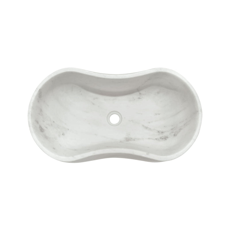 Bathroom Vessel Sink With Wavy Design by HouseOfZazla