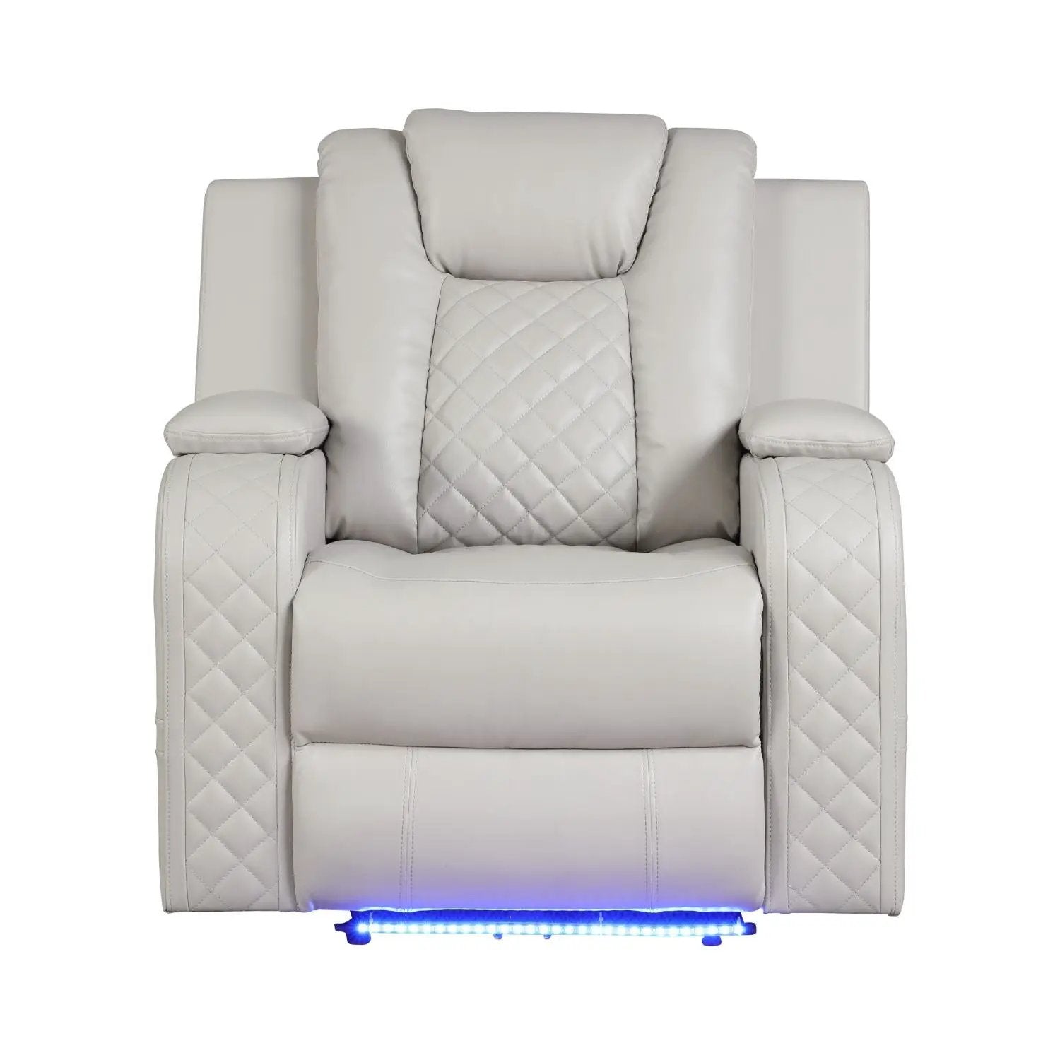 Benz - LED & Power Recliner Chair by HouseOfZazla