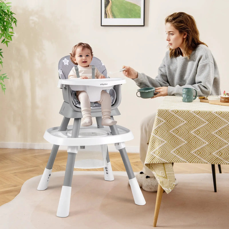 16-in-1 Baby High Chair with Activity Center and Booster Seat for Babies and Toddlers by DirectDeals
