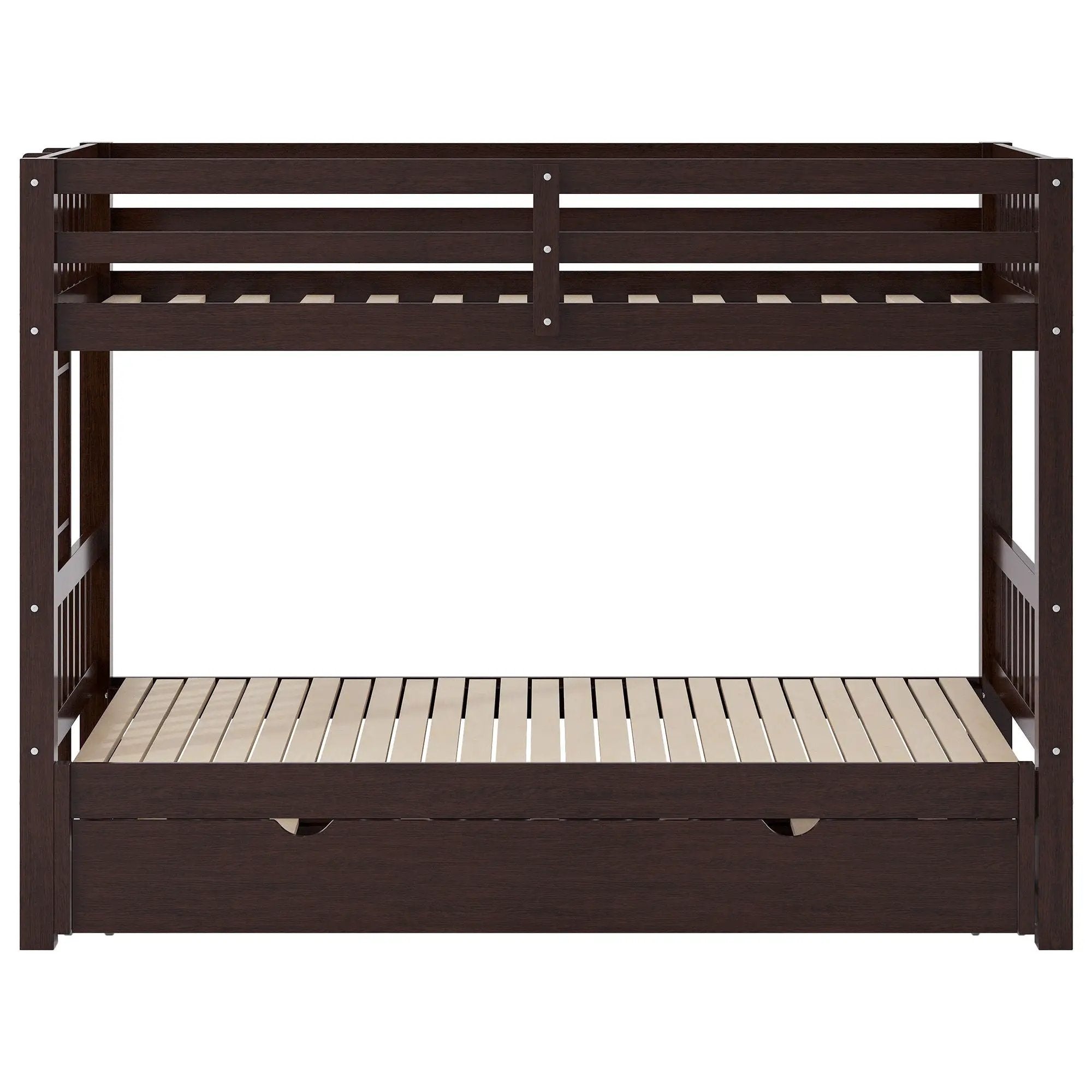 Smooth Mobility Bunk Bed With Trundle by Unique Piece Furniture