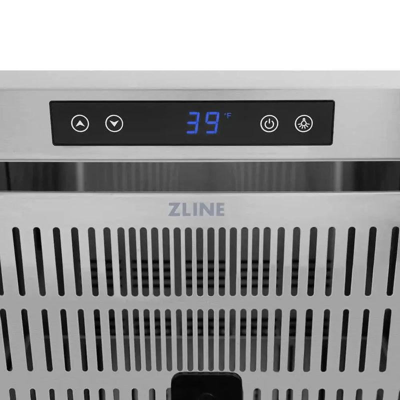 ZLINE 24" Touchstone 168 Can Outdoor-Rated Dual Refrigerator Drawer, Panel Ready, RDSPO-24 by Farmhouse Kitchen and Bath