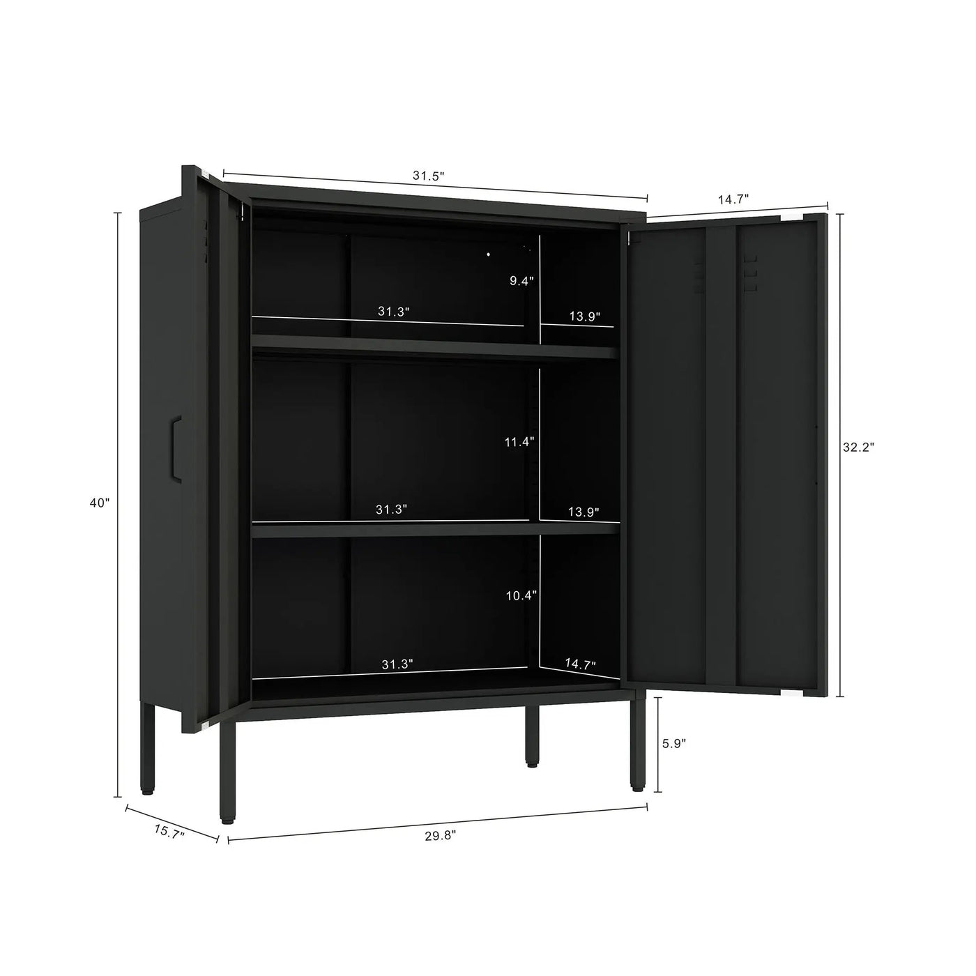 Naomi - Accent Cabinet by HouseOfZazla