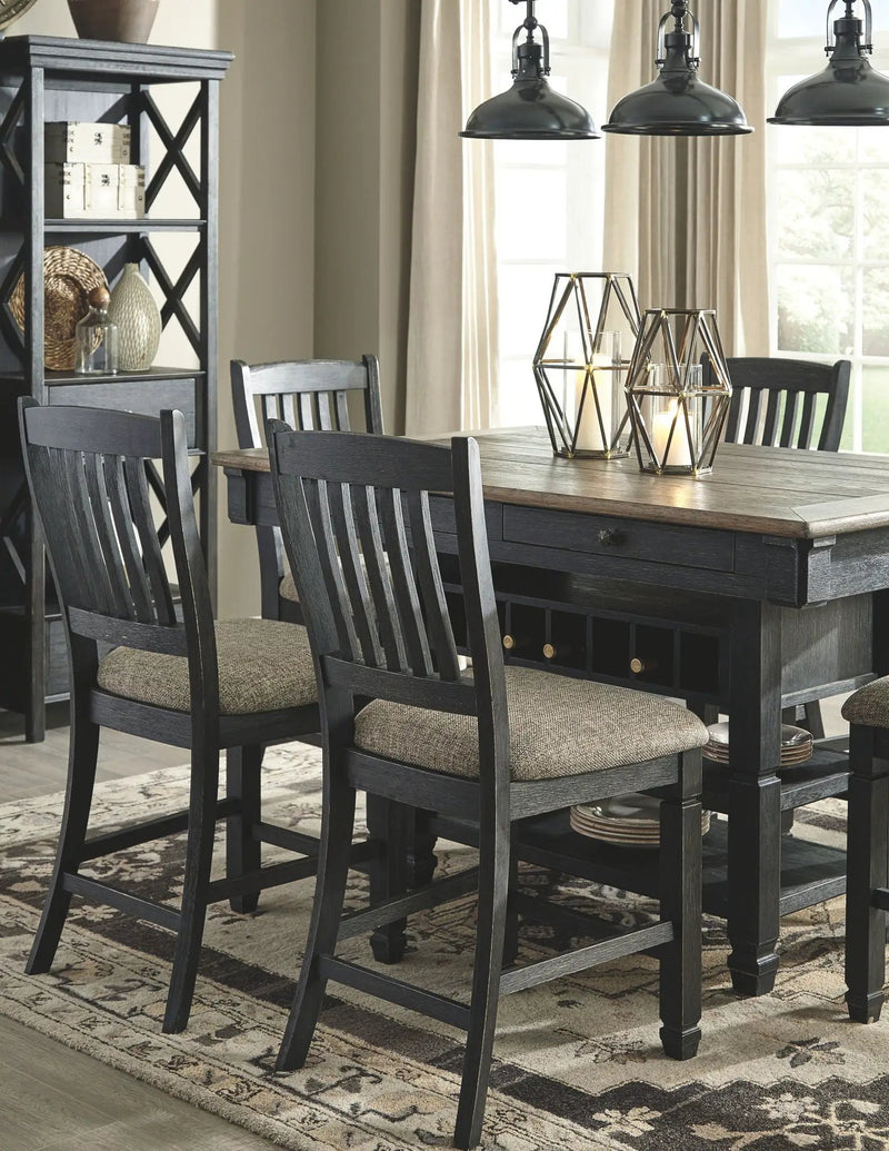 Tyler Creek - Counter Height Table Set by Unique Piece Furniture