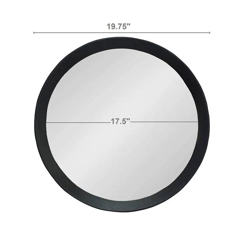 Transitional Decor Style Wall Mirror Decor With Frame For Bathroom by Unique Piece Furniture