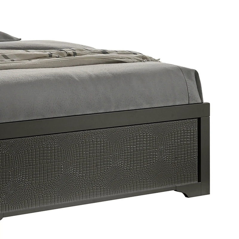 Blaze - Modern Bed With LED Headboard