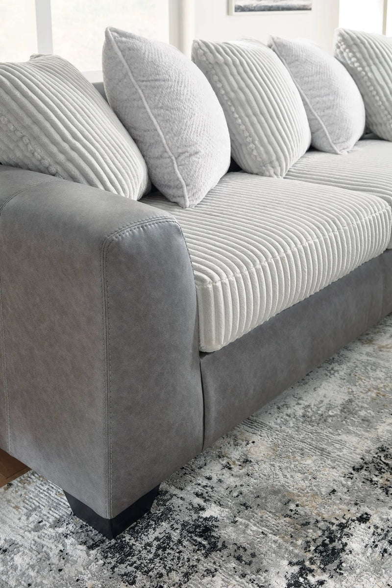 Clairette Court - Sectional by Unique Piece Furniture