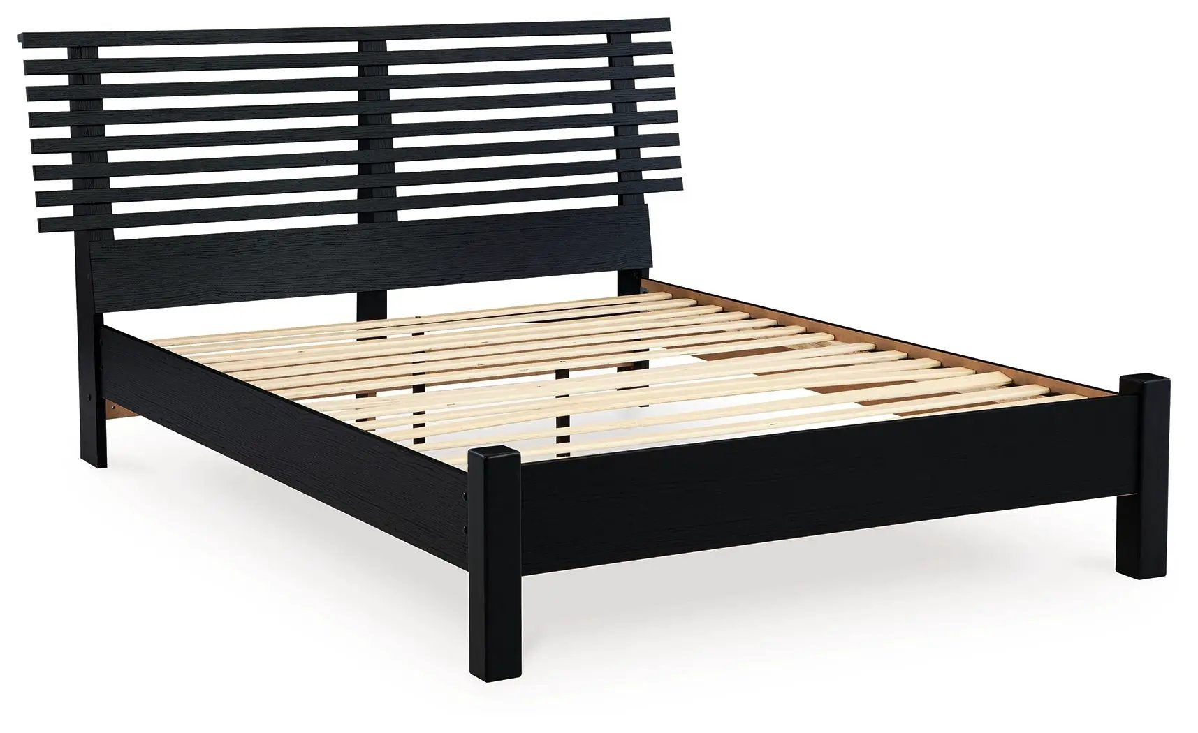 Danziar - Slat Panel Bed With Low Footboard by Unique Piece Furniture