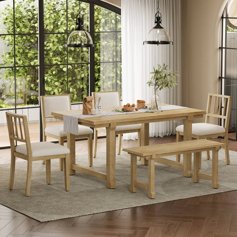 6 Piece Kitchen & Dining Room Furniture
