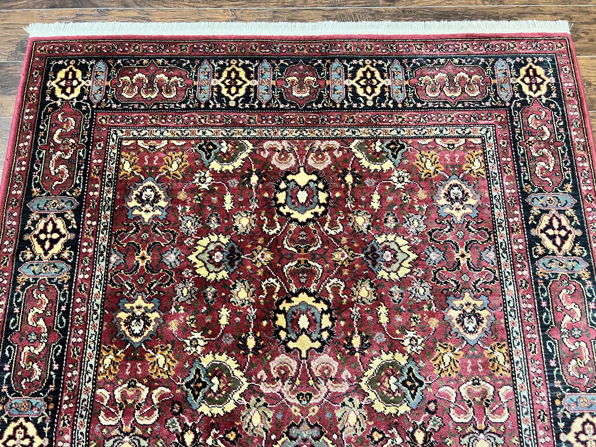 Karastan Rug 6x9, Williamsburg Herati #558, Wool Karastan Carpet, Vintage Karastan Persian Area Rug, Wool Pile by Jewel Rugs
