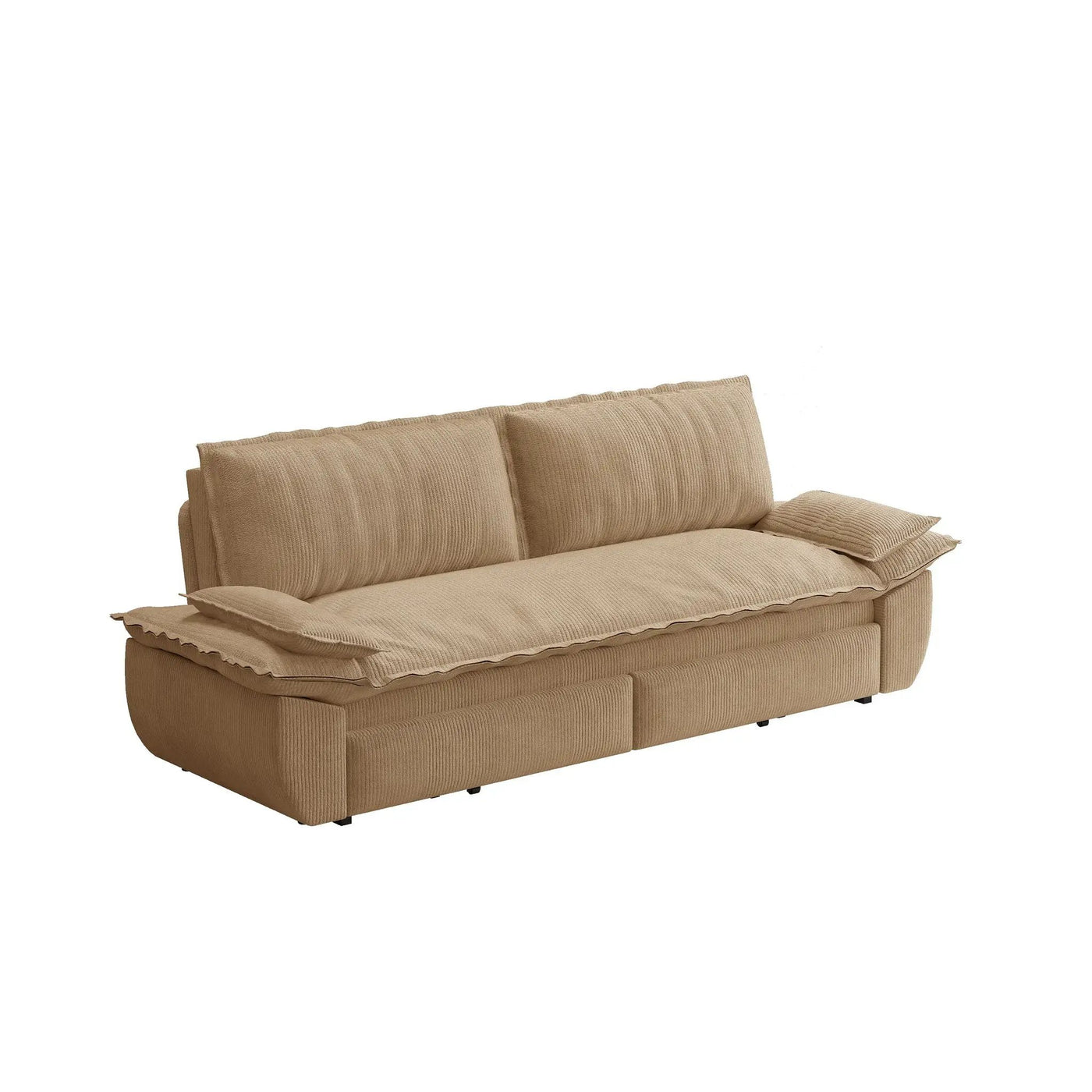 Queen Pull Out Bed, 3 In 1 Convertible Sleeper Sofa by HouseOfZazla