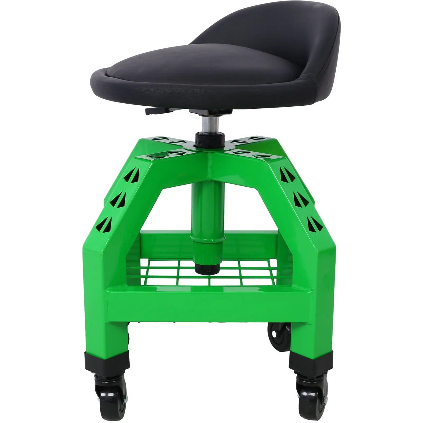 Pneumatic 360 Degree Swivel Stool, Mechanics Rolling Creeper Seat, Heavy Duty Rolling Mechanics Stool, Shop Stool With Casters by HouseOfZazla
