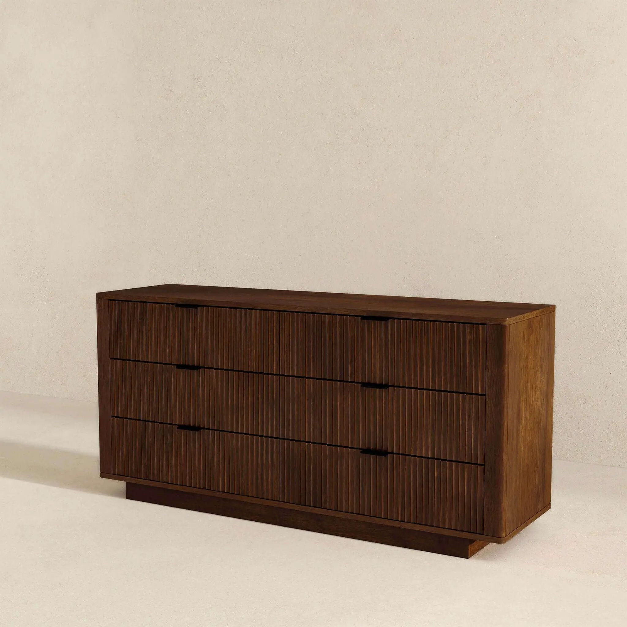 Lola - Dresser With 6 Drawers - Dark Brown by Unique Piece Furniture