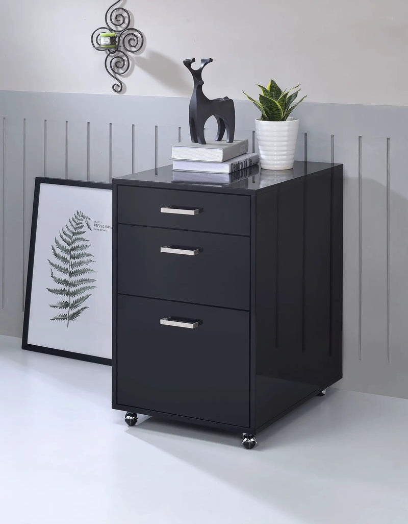 Coleen - High Gloss Cabinet by Unique Piece Furniture