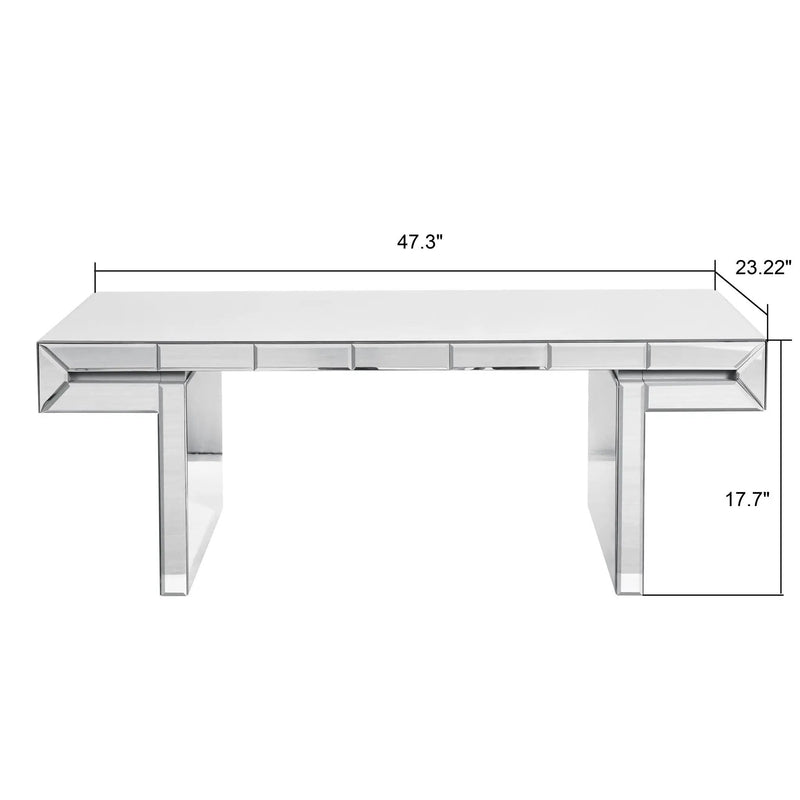 American Vintage Industrial Coffee Table, Double Tier Design by Unique Piece Furniture