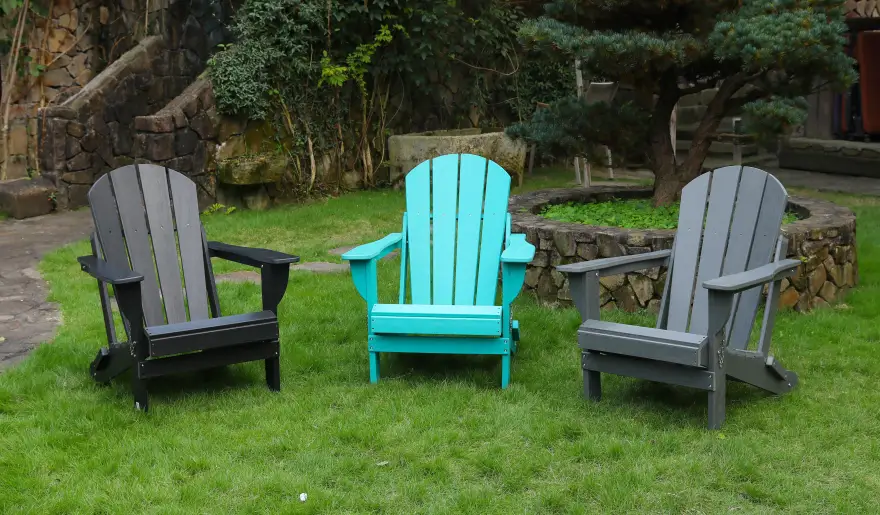 Adirondack Folding Chair with Dual Cup Holders by HouseOfZazla