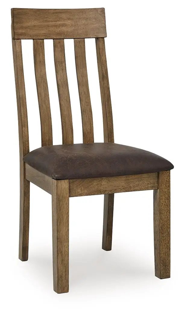 Urbinforte - Dining Upholstered Side Chair (Set of 2) - Light Brown by Unique Piece Furniture