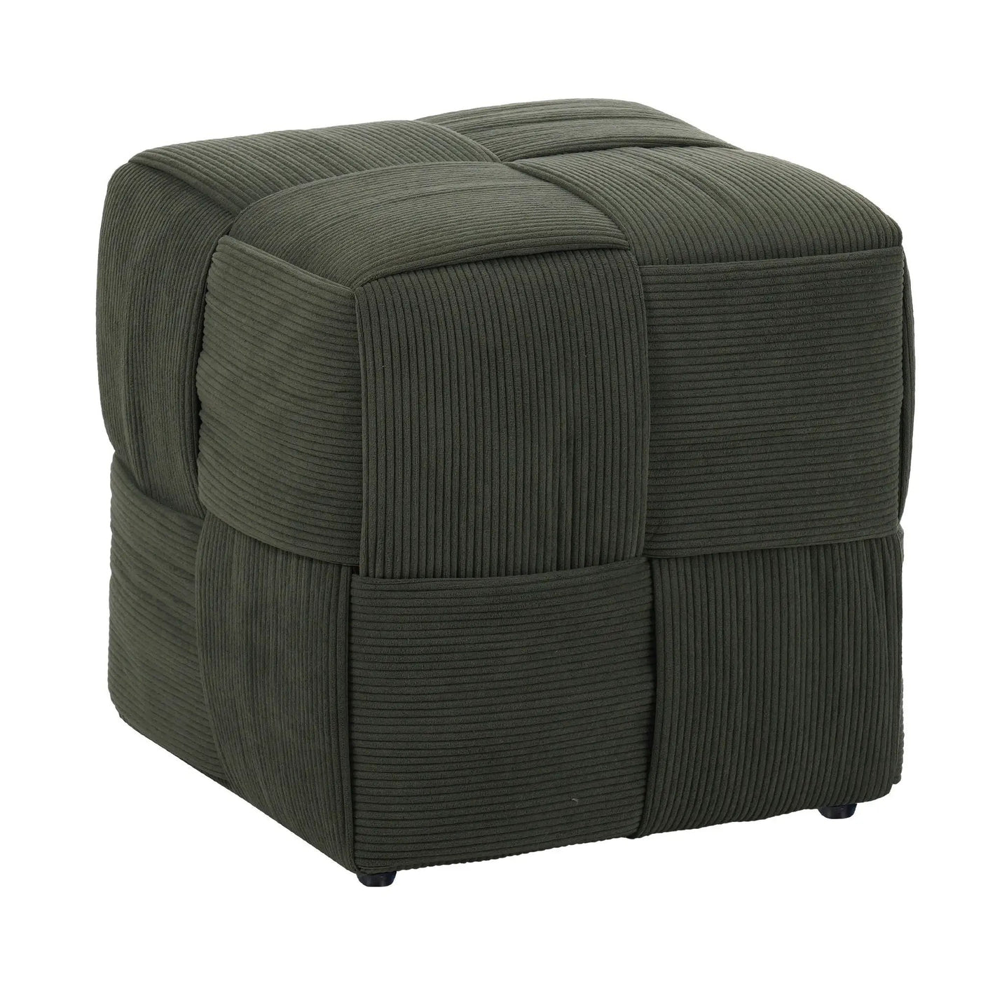 Modern Ottoman Foot Rest With Woven Design by HouseOfZazla