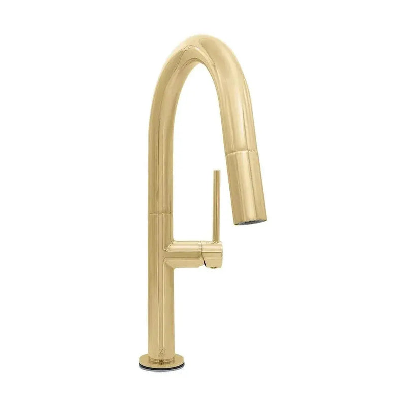 ZLINE Voltaire Kitchen Faucet, Polished Gold, VLT-KF-PG by Farmhouse Kitchen and Bath