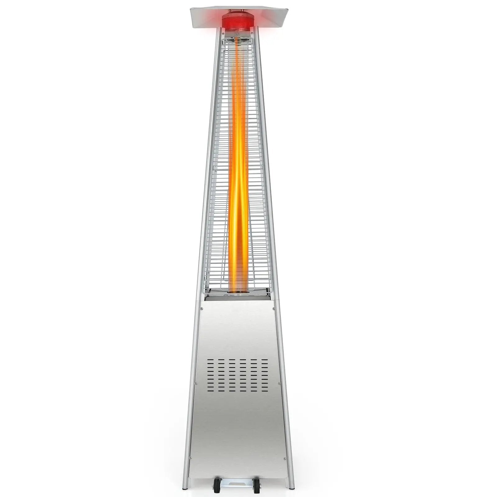 42000 BTU Pyramid Patio Heater with Wheels by DirectDeals