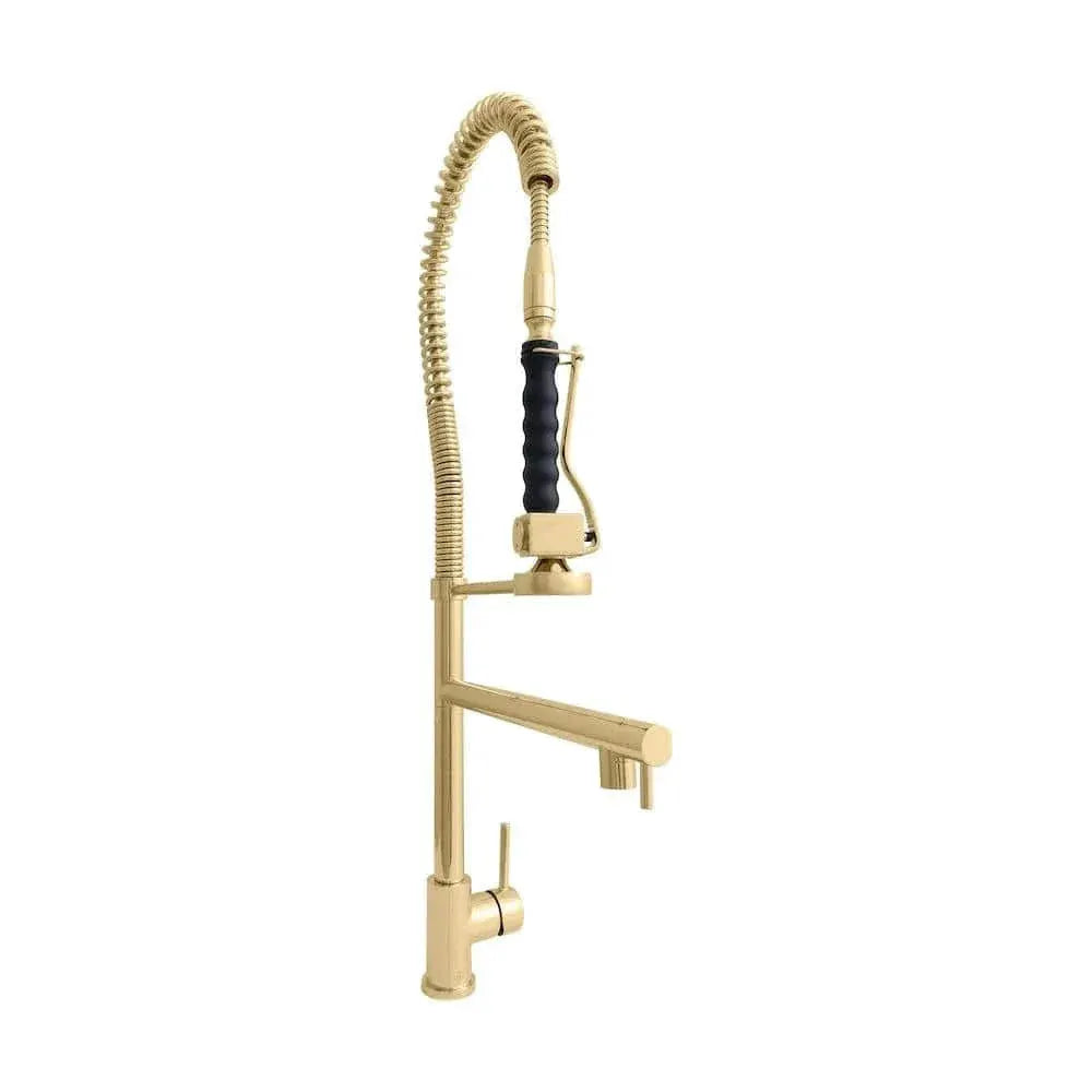 ZLINE Van Gogh Kitchen Faucet in Polished Gold, VNG-KF-PG by Farmhouse Kitchen and Bath