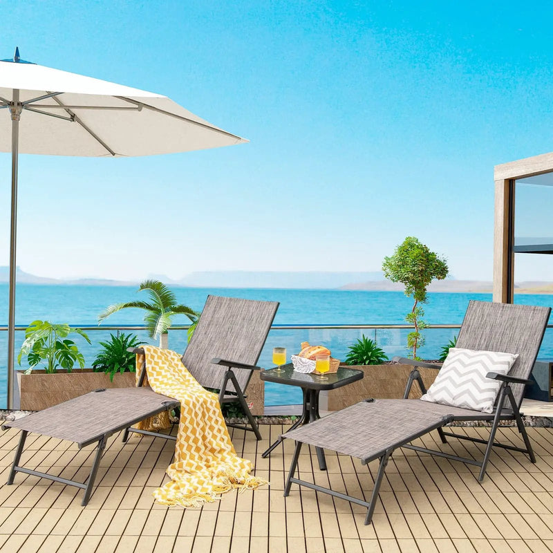 2 Pack Folding Chairs Sturdy Wood Dining Chairs with Slatted Backrest and Seat by DirectDeals