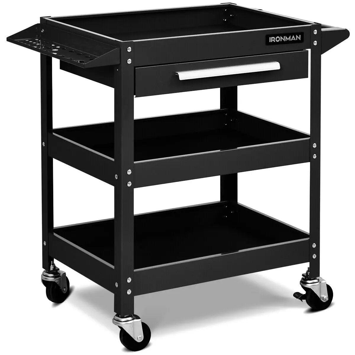 Rolling Tool Cart Mechanic Cabinet Storage ToolBox Organizer with Drawer, photo 5 of 15