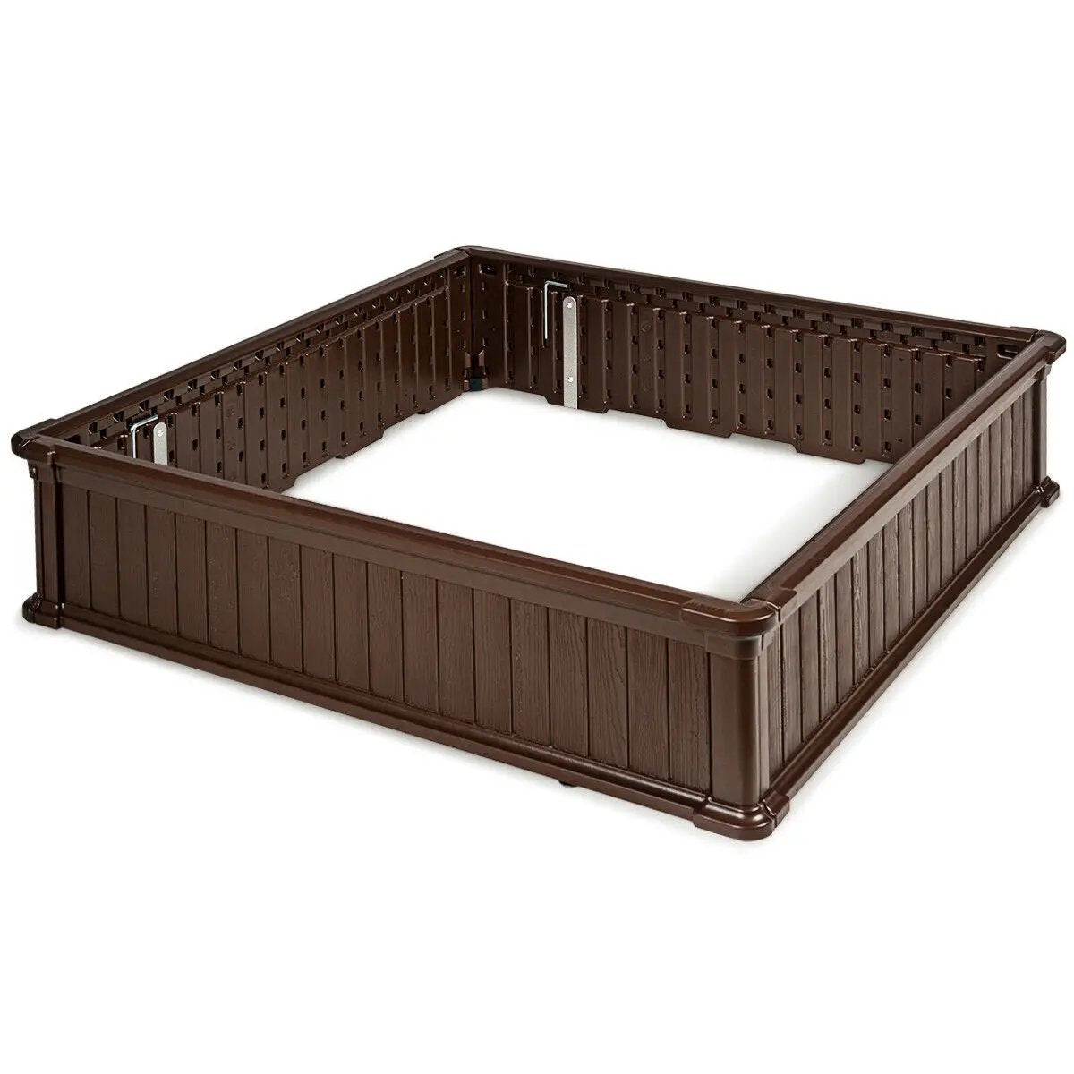 48 Inch Raised Garden Bed Planter for Flower Vegetables Patio, photo 5 of 16