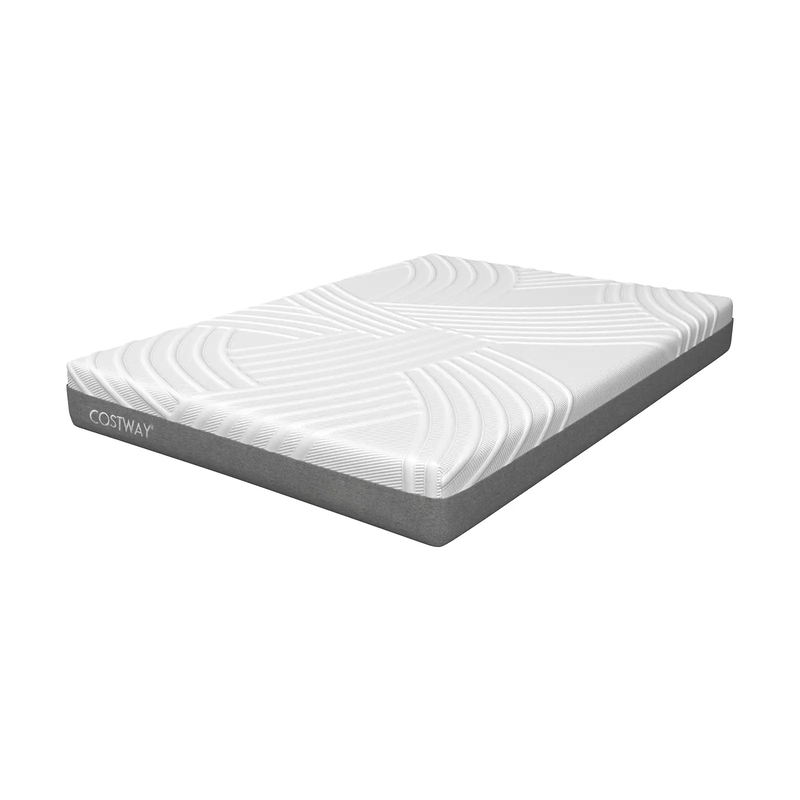 75L x 54W x 8H Memory Foam Mattress with Jacquard Fabric Cover by DirectDeals