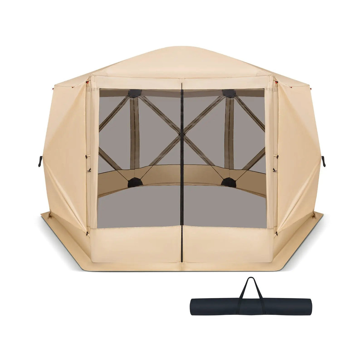 11.5 X 11.5 FT Pop-up Screen House Tent with Portable Carrying Bag, photo 4 of 9