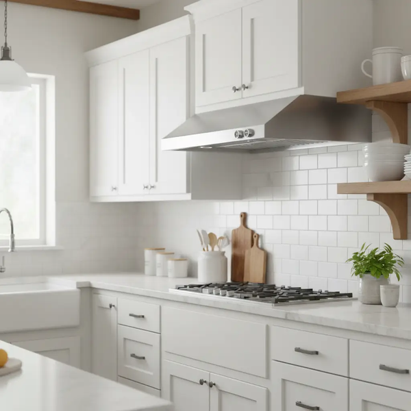 Kucht 36" Ducted Under Cabinet Range Hood Stainless Steel with Digital Controls KRH360-SS