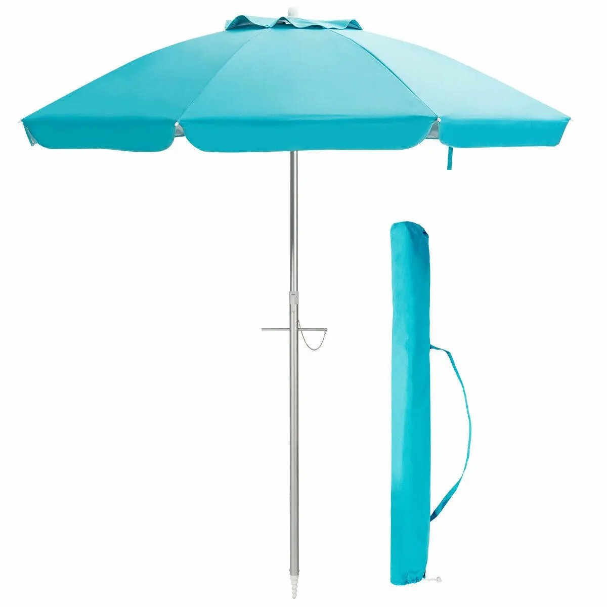 6.5 Feet Beach Umbrella with, photo 7 of 9