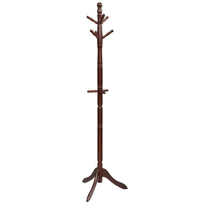 Entryway Height Adjustable Coat Stand with 9 Hooks by DirectDeals