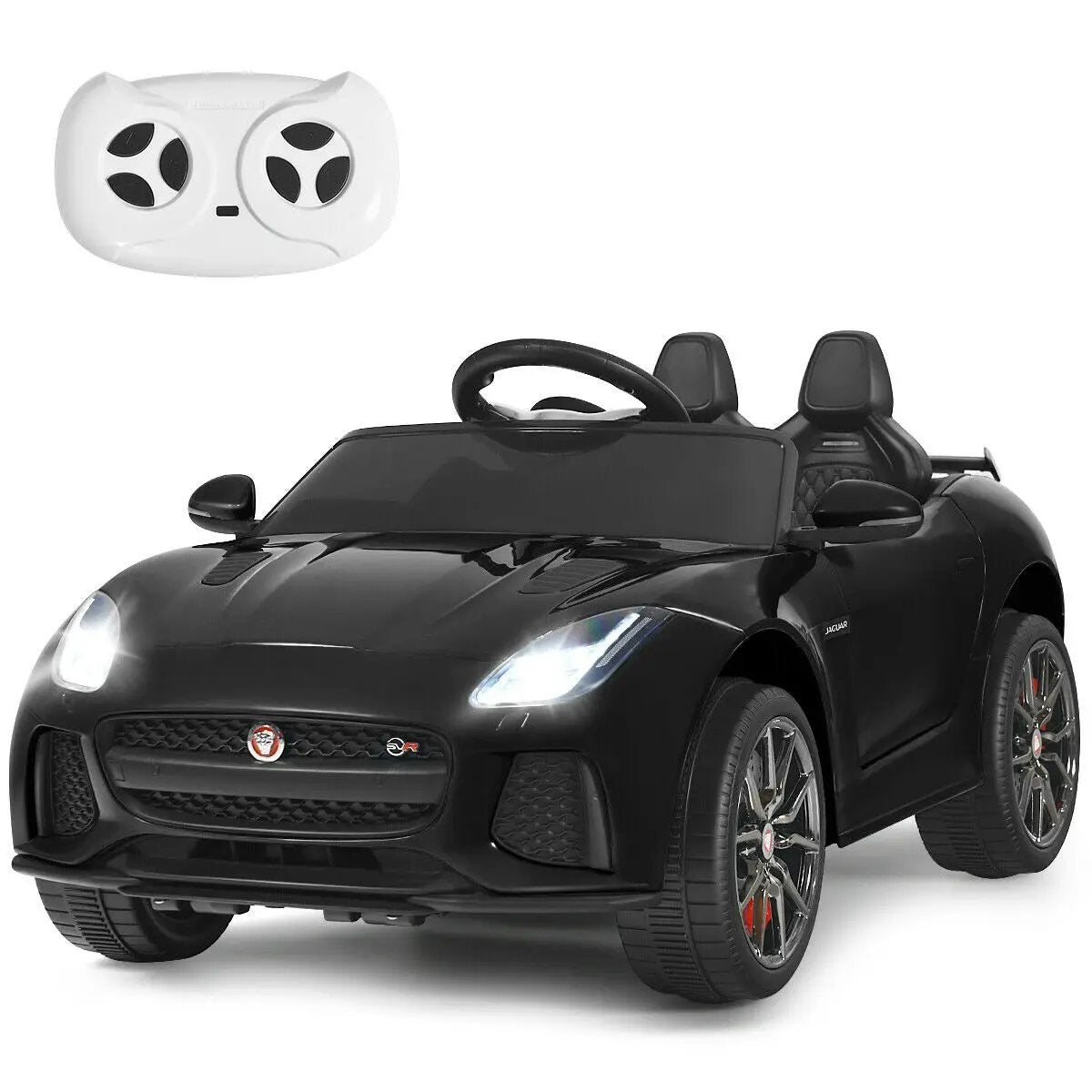 12V Jaguar F-Type SVR Licensed Kids Ride On Car, photo 4 of 12