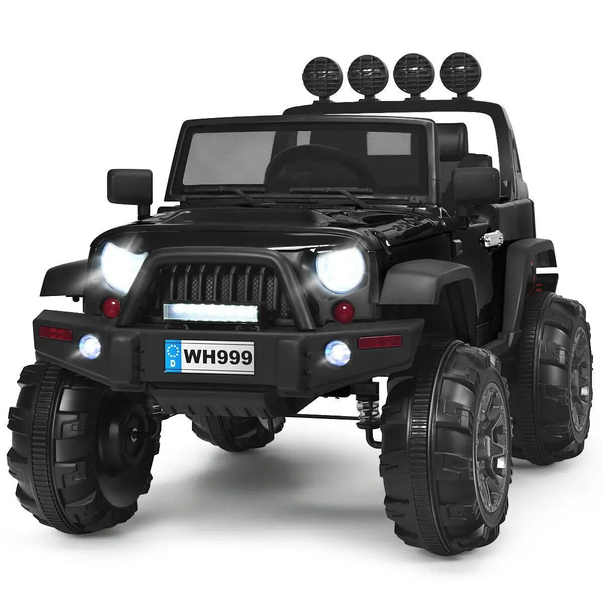 12V Kids Ride On Truck with Remote Control and Double Magnetic Door, photo 4 of 12