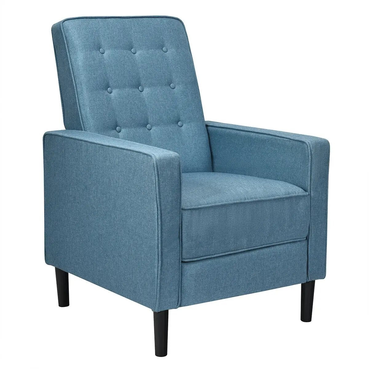 Mid-Century Push Back Recliner Chair, photo 7 of 24