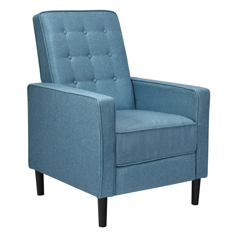 Mid-Century Push Back Recliner Chair by DirectDeals