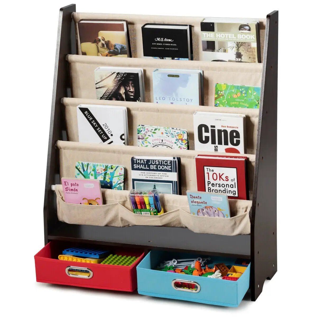 Kids Book and Toys Organizer Shelves, photo 6 of 9